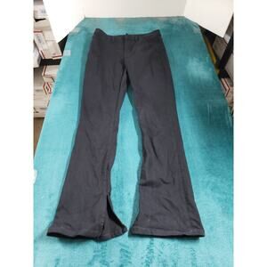 Express Jeans Size 4 Short Black Stretch Pants Mid Rise Skyscraper Kick Bootcut